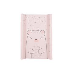 Matelas à langer en PVC 70х50cm Bear with me Rose - Kikkaboo