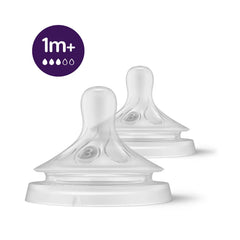 Philips Avent - Lot de 2 Tétines Natural Response 1M+