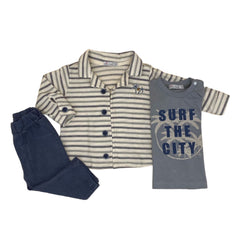 Tenue Surf the City avec chemise 3 pcs