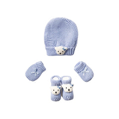 Pack Bonnet moufles chaussons TRIKO