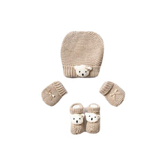 Pack Bonnet moufles chaussons TRIKO