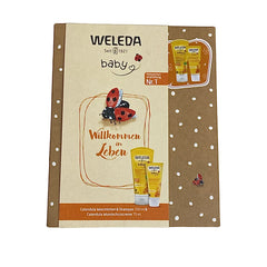 Coffret cadeau Weleda Shampoing 2en1 corps cheveux + Crème de change