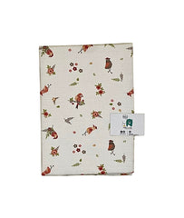 Draps lange oiseaux multiples 75x75 cm girly