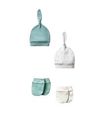 Pack 4 pcs Bonnets moufles ballons 0m+