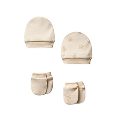 Pack 4 pcs Bonnets moufles Koala unisexe 0m+ v2