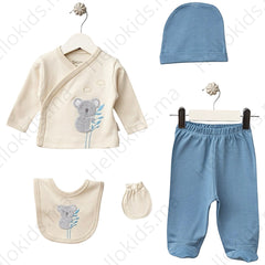 Pack naissance Koala 5 pcs coton