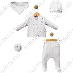Pack naissance Ballons 5 pcs Boy Style