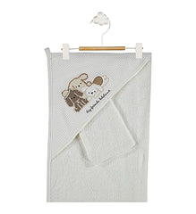 Cape de bain dog friends unisexe 1 gant 85x85 cm 0m+