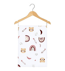 Draps lange Arc ciel Tribe Girly 75x75 cm - 0m+