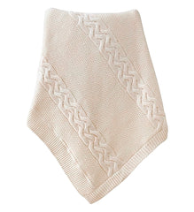 Couverture Triko welsoft épaisse molletonnée 85x95 cm – Saumon