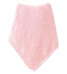 Couverture Triko welsoft épaisse molletonnée 85x95 cm – Rose Fushia