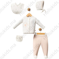 Pack naissance Pretty Girl 5 pcs coton