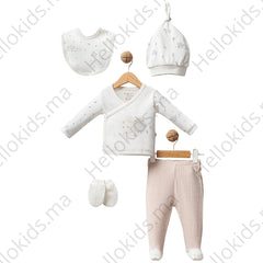 Pack naissance Kuzu 5 pcs coton Bio