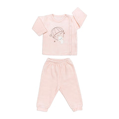 Pyjama lapine Fly velours 2 pcs