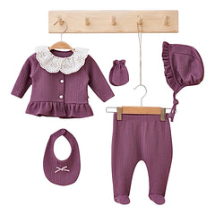 Pack naissance classe absolue girly 5 pcs coton