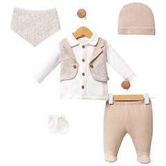 Pack naissance classe supreme baby boy 5 pcs coton