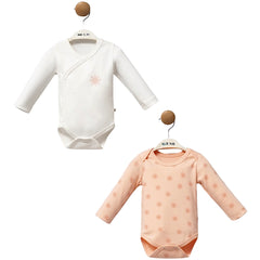 Pack de 2 bodies Sunny manches longues coton