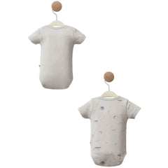 Pack de 2 bodies Space demi manches coton