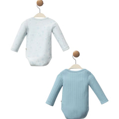 Pack de 2 bodies blue Star manches longues coton