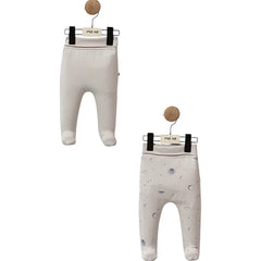Pack de 2 pantalons duo Space coton