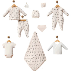 Coffret naissance PANDA 10 PCS coton bio