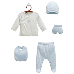 Pack naissance Little dream Moon 5 pcs coton
