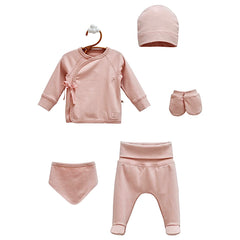 Pack naissance uni baby girl 5 pcs