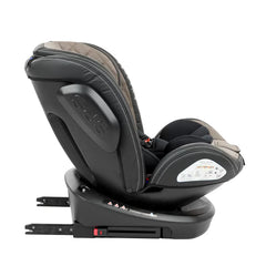Kikkaboo - Siège auto 0-1-2-3 (0-36 kg) Stark ISOFIX Beige Rotatif 360 °