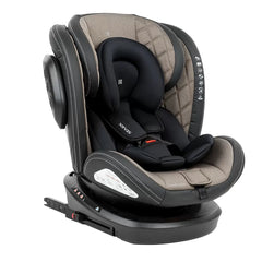 Kikkaboo - Siège auto 0-1-2-3 (0-36 kg) Stark ISOFIX Beige Rotatif 360 °