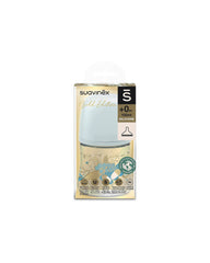 Suavinex - Biberon Premium Gold edition 0m+ silicone - Bleu