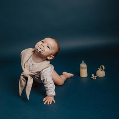 Suavinex - Sucette Silicone avec Tétine Symétrique SX Pro, Réversible 0-6 mois Mauve