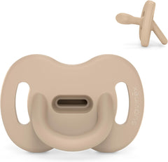 Suavinex - Sucette Silicone avec Tétine Symétrique SX Pro, Réversible 0-6 mois Irish Cream