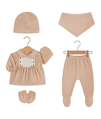 Pack naissance doubles nœuds v2 velours 5 pcs v2