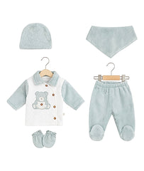 Pack naissance Nounours Happy welsoft 5 pcs