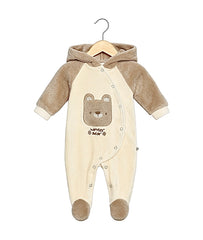 Grenouillère winter bear welsoft à capuche 1 pcs