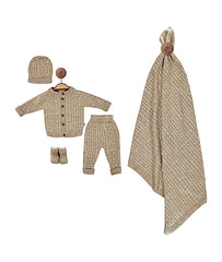 Coffret triko 5 pcs haut pantalon bonnet chausson couverture v2