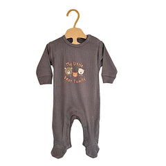 Grenouillère my little bear Family 1 pcs gris coton unisexe