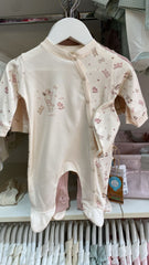 Grenouillère my beautiful room 1 bonnet coton bio