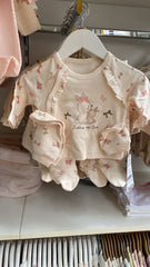 Pack naissance Bubbles Love 5 pcs coton bio
