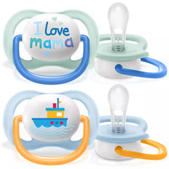 Sucette Ultra Air Sucettes 0-6 Mois I love mama BOY- Avent