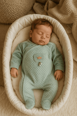 Grenouillère Baby BBLN velours