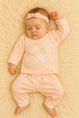 Pyjama lapine Fly velours 2 pcs