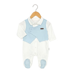 Grenouillère effet boutons côtés velours v2