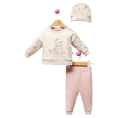 Tenue I love you 1 bonnet coton