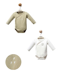 Pack duo Bodies Forest croisés kaki white