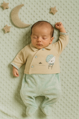 Grenouillère Gentlemen velours v2