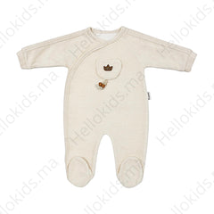 Grenouillère Baby BBLN velours