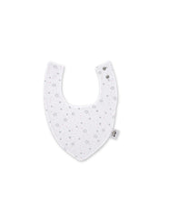 Interbaby - Pack de 2 Bavoirs bandana 20x30 cm mod sleep rose 0/6 mois