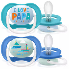 Sucettes Ultra Air 6-18 Mois I love papa BOY – Avent