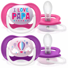 Sucettes Ultra Air 6-18 Mois I Love Papa GIRL – Avent